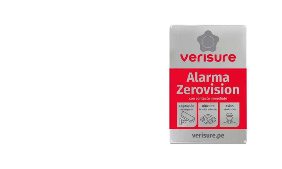 Alarma con humo antirrobo Zerovision