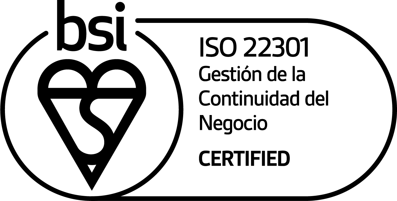 Certificado ISO 22301