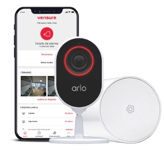 Productos incluidos en el sistema de alarma