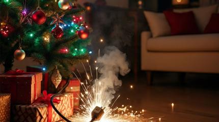 Cómo evitar incendios en Navidad en Perú 